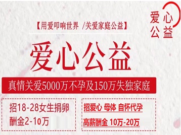行唐捐卵助孕生子 爱心志愿者招募